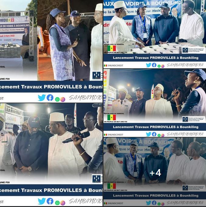 Lancement des travaux PROMOVILLES à Bounkiling