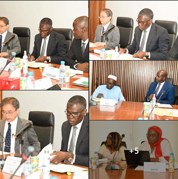 1er COPIL du Projet de Mise en Œuvre de l'Initiative nationale de Protection sociale (PMO/INPS)