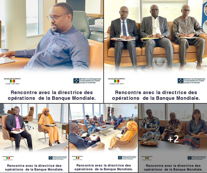 Rencontre avec la directrice des opérations de la Banque Mondiale