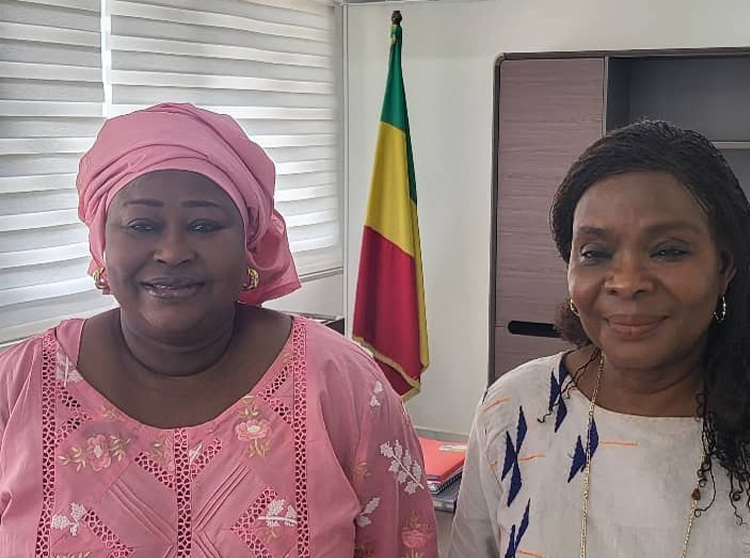 Visite de travail de Madame Fatou Sow SARR, Commissaire au développement Humain et aux Affaires sociales de la CEDEAO