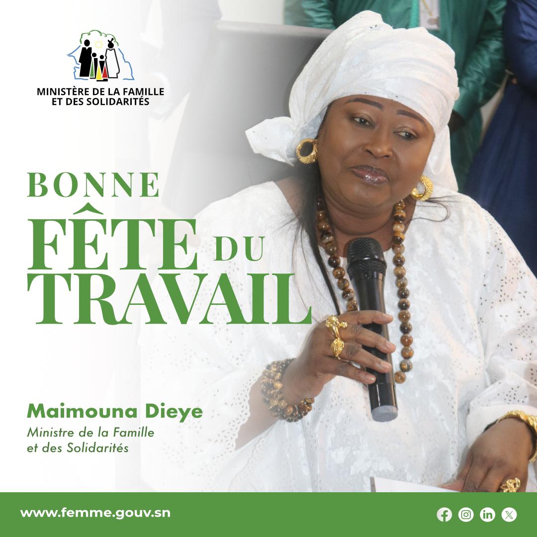 Message de Madame le ministre à l’occasion de la Fête du travail