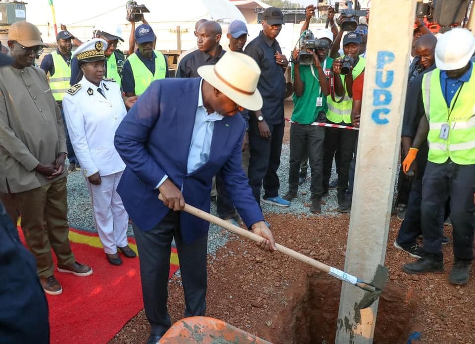 Lancement des travaux de la dorsale électrique Bandafassi-Salémata