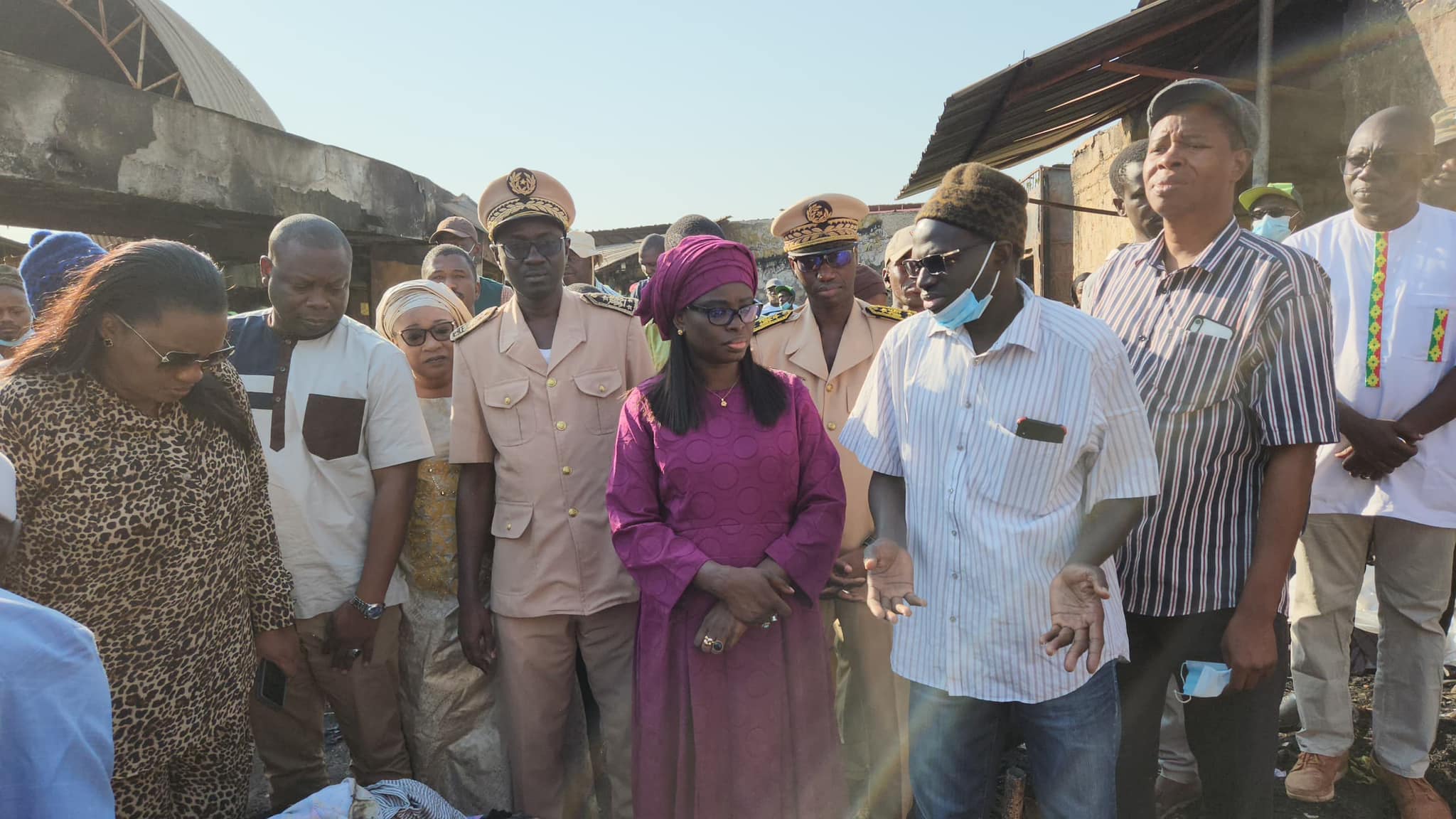 Assistance aux victimes du violent incendie à Ziguinchor