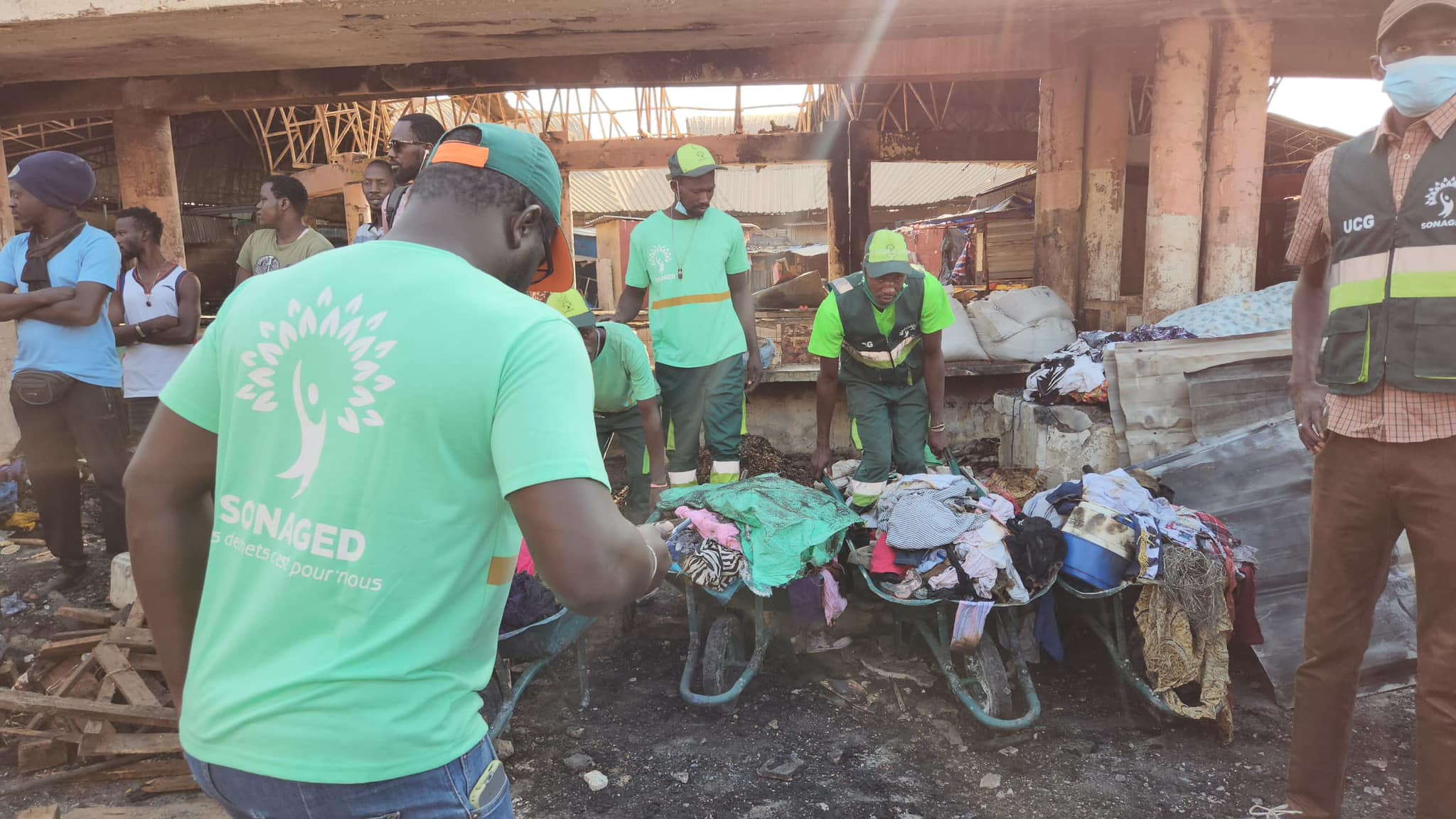 Assistance aux victimes du violent incendie à Ziguinchor